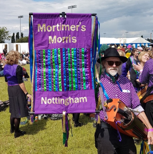 New Processional Banner - Southwell Folk Festival